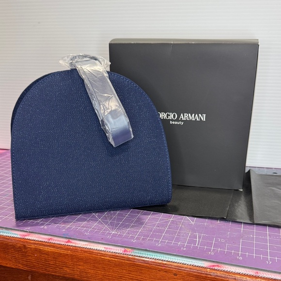 Giorgio Armani Other - Georgio Armani Navy Evening Clutch